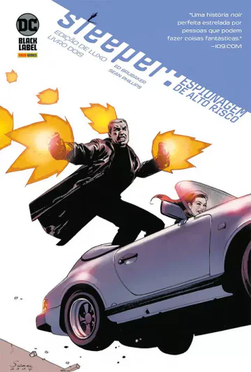 Capa de Sleeper: Espionagem De Alto Risco Vol. 2 - Edição De Luxo, Panini