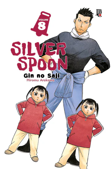 Capa de Silver Spoon #08, Editora JBC