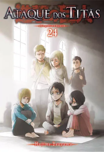 Capa de Ataque Dos Titãs Vol. 24, Panini