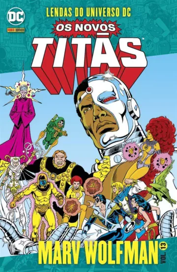 Capa de Os Novos Titãs Vol. 13, Panini