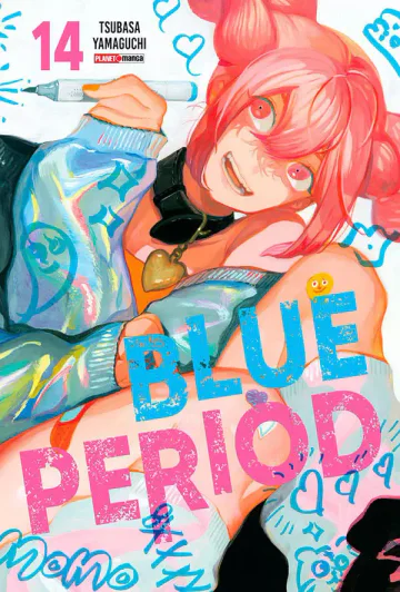 Capa de Blue Period Vol. 14, Panini