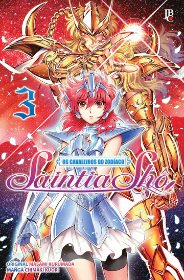 Capa de Saintia Shô #03, Editora JBC