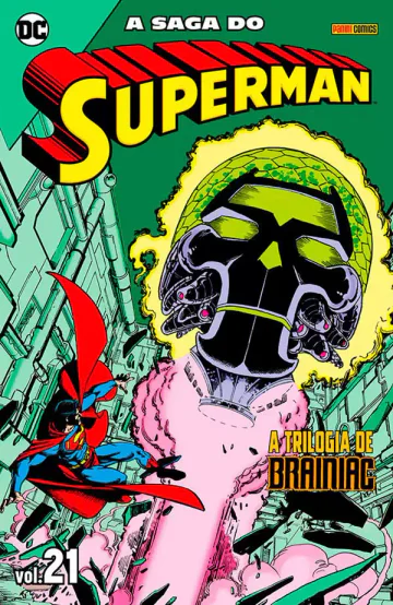 Capa de A Saga Do Superman Vol. 21, Panini