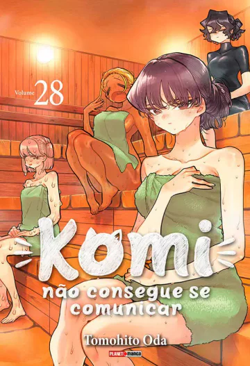 Capa de Komi Não Consegue Se Comunicar Vol. 28, Panini
