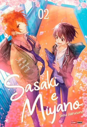 Capa de Sasaki E Miyano Vol. 2, Panini