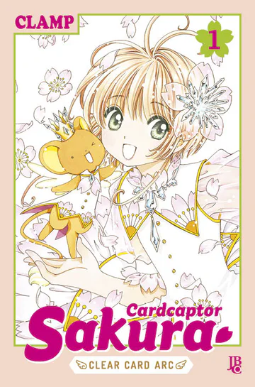 Capa de Cardcaptor Sakura Clear Card Arc #01, Editora JBC