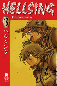 Capa de Hellsing #13, Editora JBC