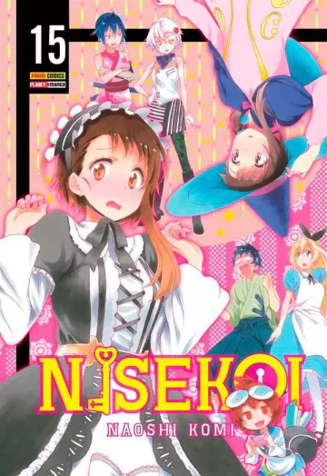 Capa de Nisekoi Vol. 15, Panini