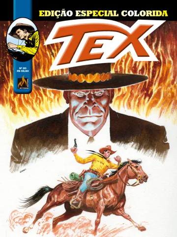 Capa de Tex Especial Colorida — nº 20, Mythos Editora