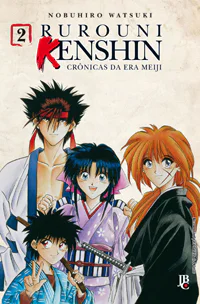 Capa de Rurouni Kenshin #02, Editora JBC