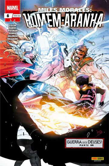 Capa de Miles Morales: Homem-Aranha (2025) 06, Panini