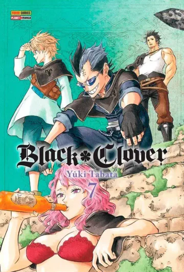 Capa de Black Clover Vol. 7, Panini