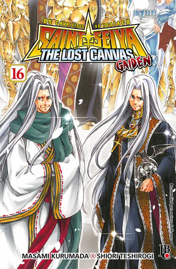 Capa de CDZ: The Lost Canvas Gaiden #16, Editora JBC