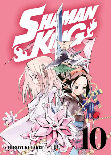 Capa de Shaman King BIG #10, Editora JBC