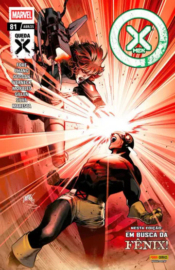 Capa de X-Men Vol. 81, Panini
