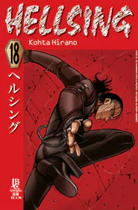 Capa de Hellsing #18, Editora JBC