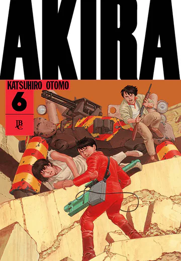 Capa de Akira #06, Editora JBC