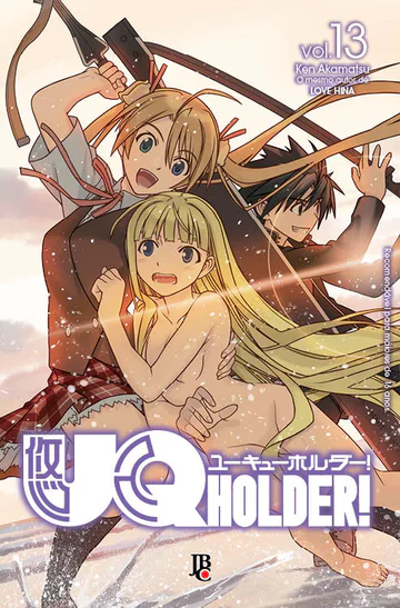 Capa de UQ Holder! #13, Editora JBC