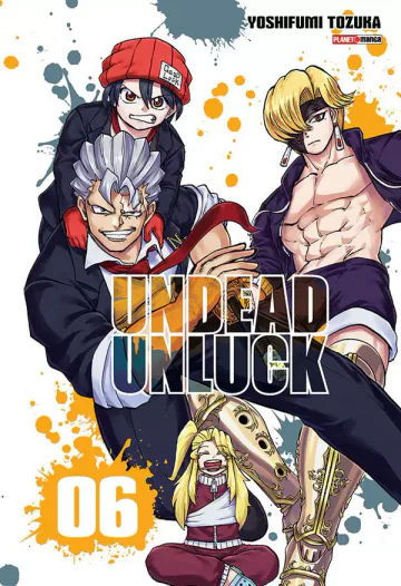 Capa de Undead Unluck Vol. 6, Panini