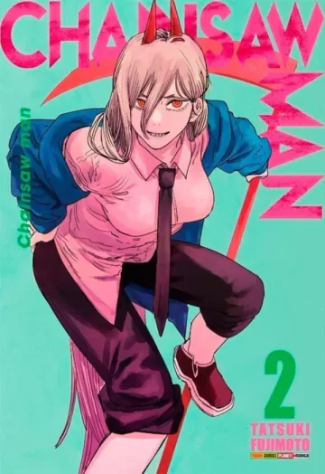 Capa de Chainsaw Man Vol. 2, Panini