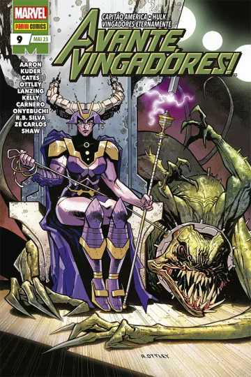 Capa de Avante, Vingadores! (2022) Vol. 9, Panini