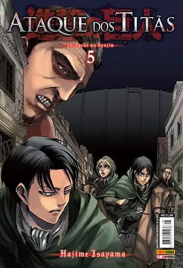 Capa de Ataque Dos Titãs Vol. 5, Panini