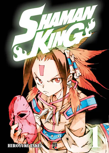 Capa de Shaman King BIG #01, Editora JBC