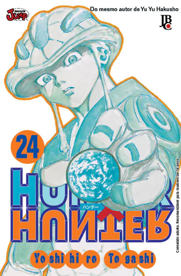 Capa de Hunter X Hunter #24, Editora JBC
