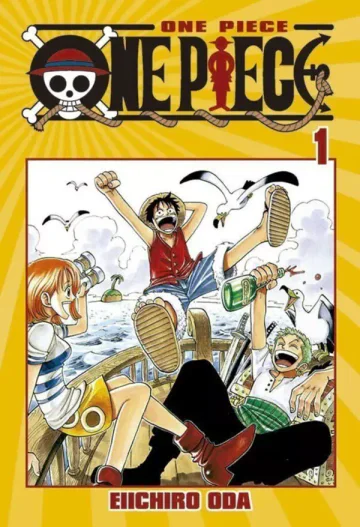 Capa de One Piece Vol. 01, Panini