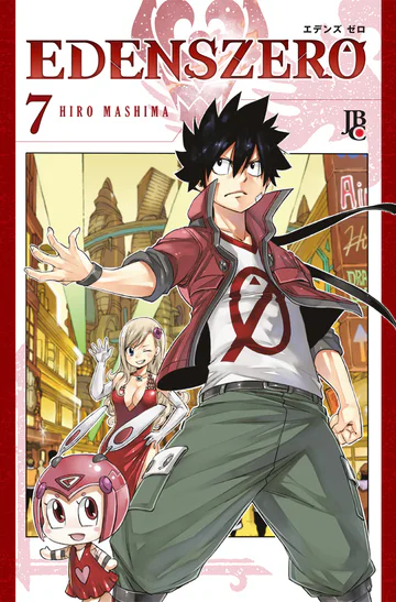 Capa de Edens Zero #07, Editora JBC