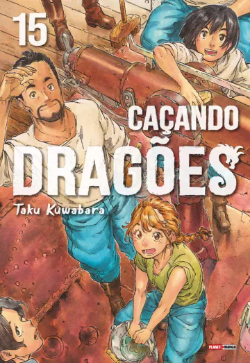 Capa de Caçando Dragões Vol. 15, Panini