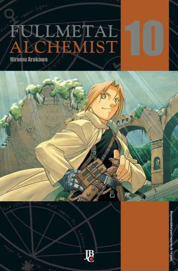 Capa de Fullmetal Alchemist ESP. #10, Editora JBC