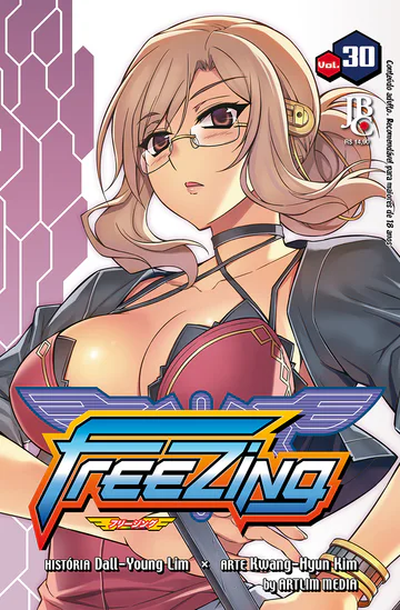 Capa de Freezing #30, Editora JBC