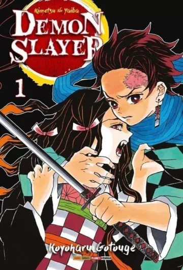 Capa de Demon Slayer - Kimetsu No Yaiba Vol. 1, Panini