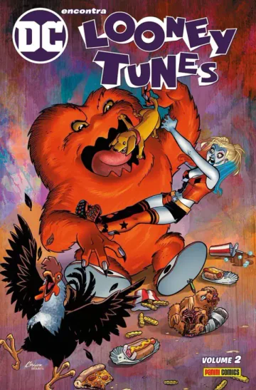 Capa de DC Encontra Looney Tunes Vol. 2, Panini