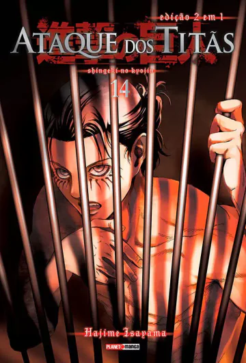 Capa de Ataque Dos Titãs (2 Em 1) Vol. 14, Panini