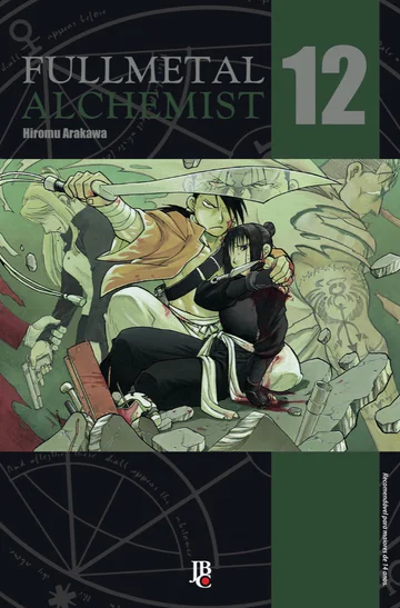 Capa de Fullmetal Alchemist ESP. #12, Editora JBC