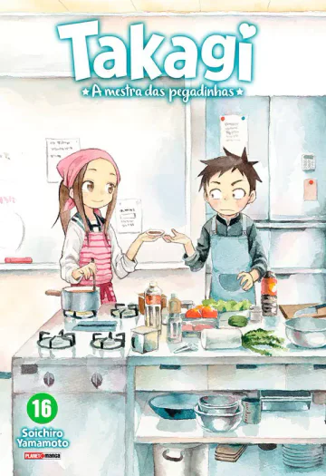 Capa de Takagi: A Mestra Das Pegadinhas Vol. 16, Panini