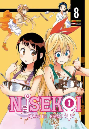 Capa de Nisekoi Vol. 8, Panini