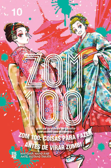 Capa de Zom 100 #10, Editora JBC