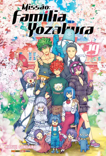 Capa de Missão: Família Yozakura Vol. 29, Panini