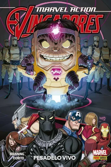 Capa de Marvel Action: Vingadores Vol. 2, Panini