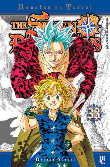 Capa de The Seven Deadly Sins #33, Editora JBC
