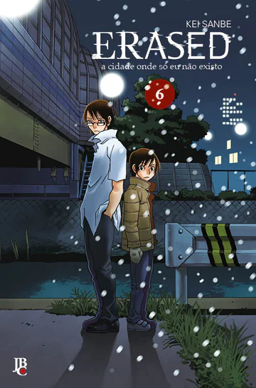 Capa de Erased #06, Editora JBC