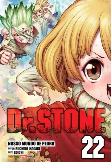Capa de Dr. Stone Vol. 22, Panini