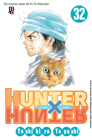 Capa de Hunter x Hunter #32, Editora JBC