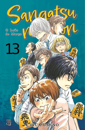 Capa de Sangatsu no Lion – O Leão de Março #13, Editora JBC