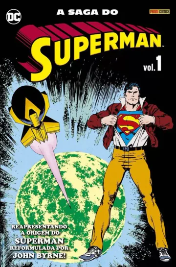 Capa de A Saga Do Superman Vol. 1, Panini