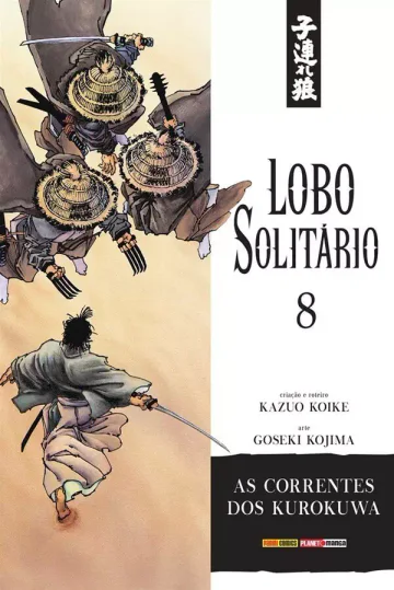 Capa de Lobo Solitário - Edição Luxo Vol. 8, Panini
