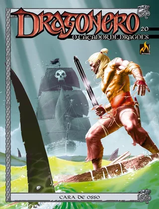 Capa do volume 20 de Dragonero, Mythos Editora